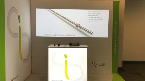 isol8 Exhibit at SPE Well Decommissioning Conference & Exhibition